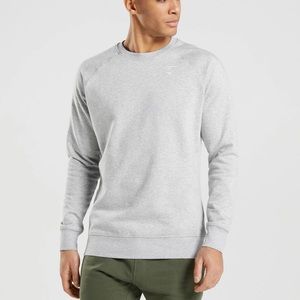 Gym Shark Crest Sweatshirt Gray